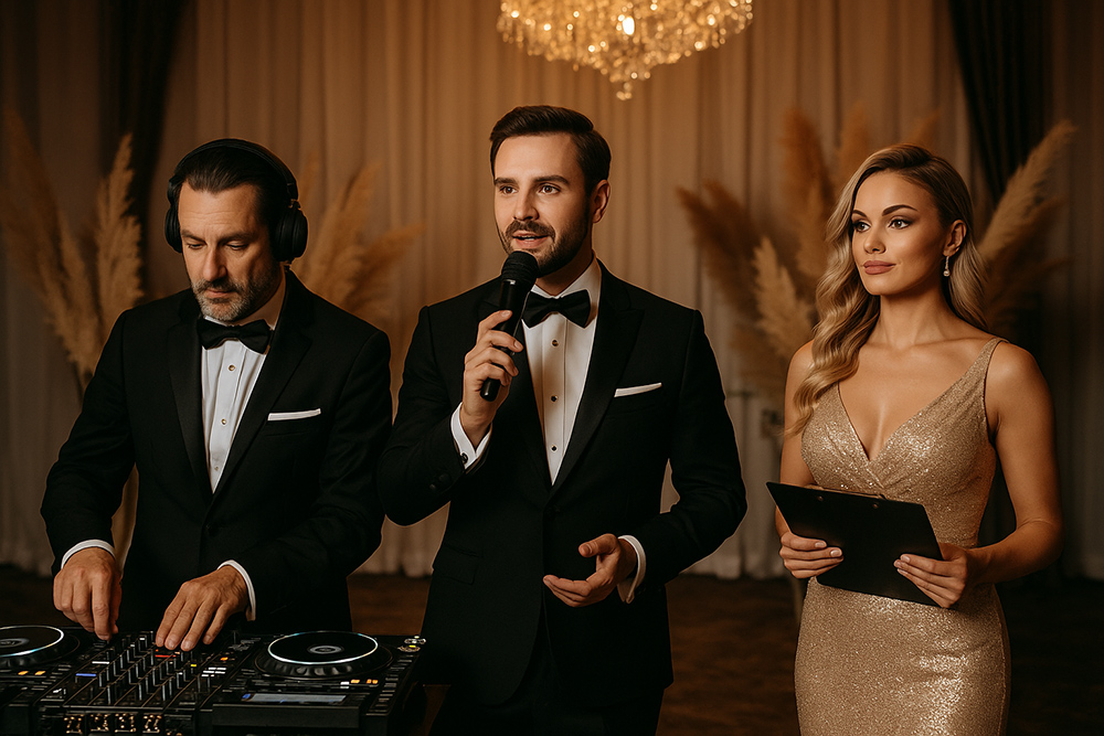 DJ, wodzirej i konferansjer – różnice na weselu