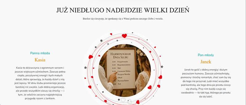 Ślubna strona internetowa